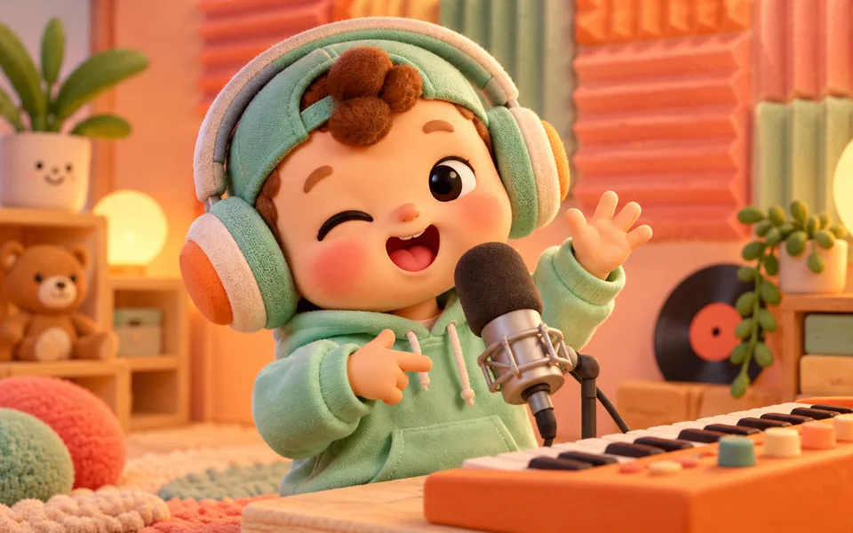 Big headphones. Tiny original bars.