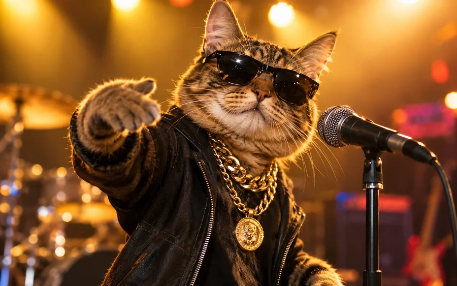 Small paws. Big attitude.